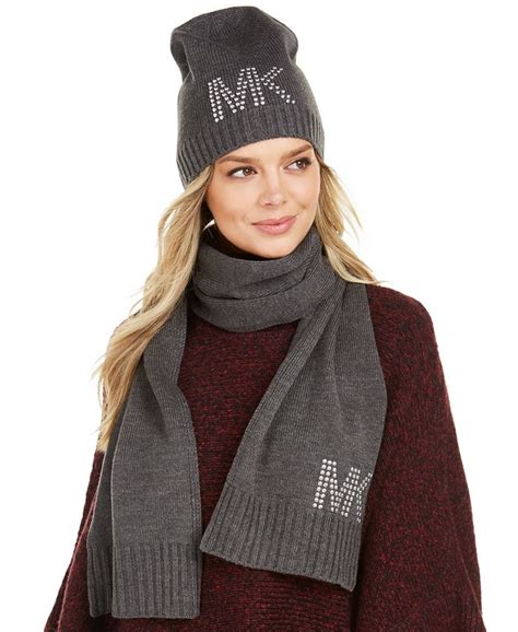 michael kors hats for women|michael kors winter scarves.